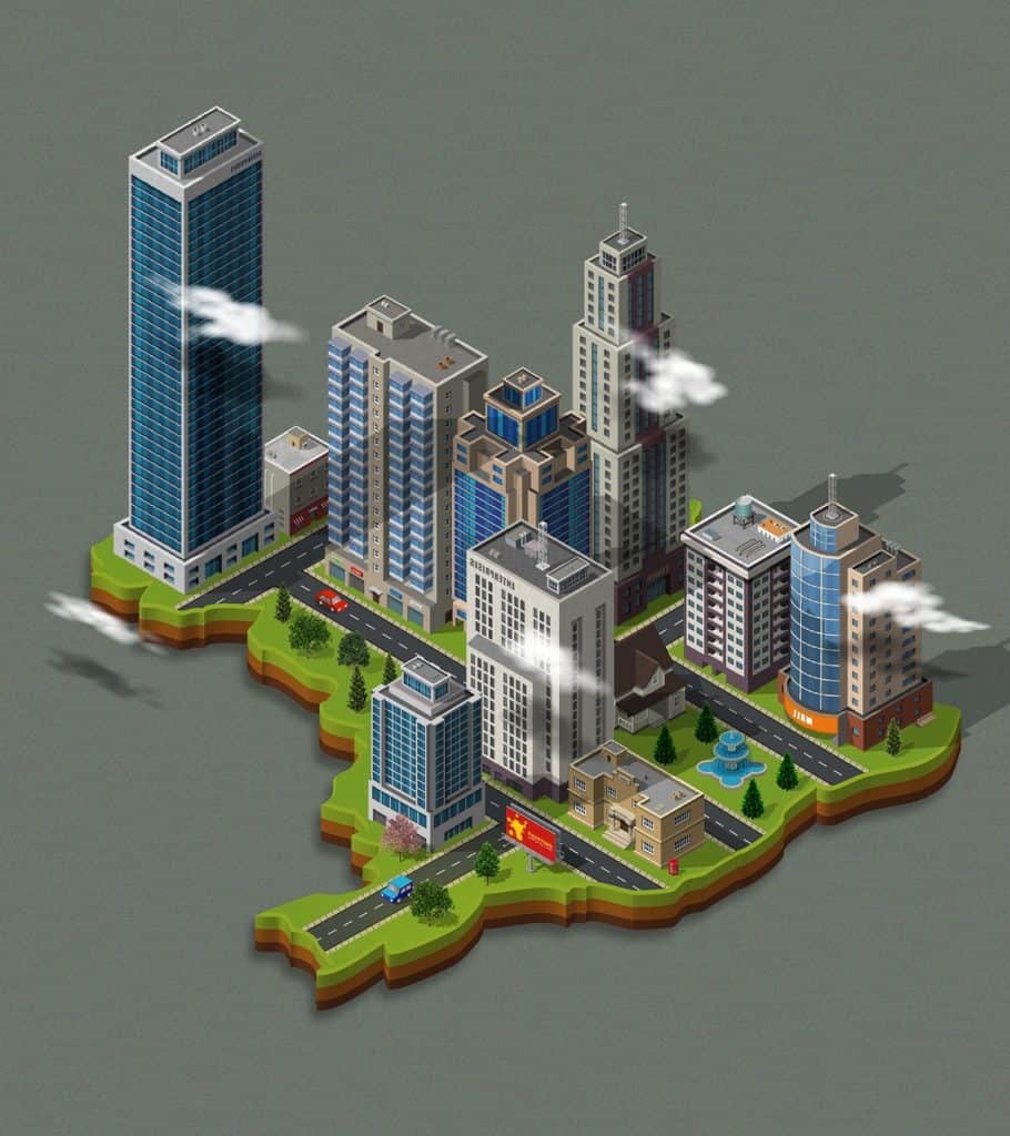 בנייה בתוכנת AutoCAD